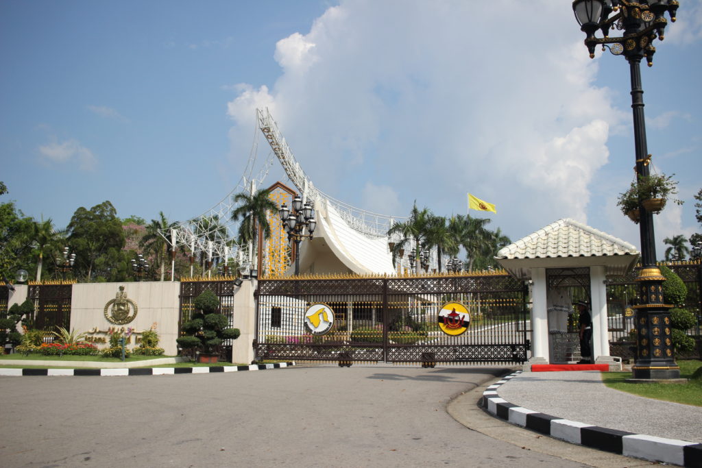 Istana Nurul Iman, the official residence of the Sultan of Brunei.