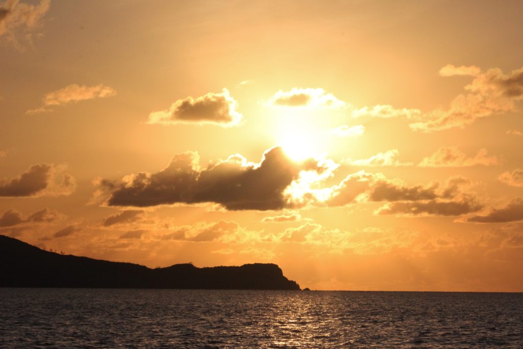 Sunrise over the Whitsunday Islands, Australia