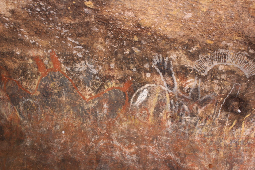 Uluru rock art, Australia
