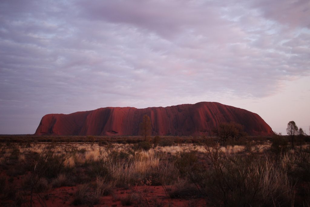 Uluru at sunrise, Australia