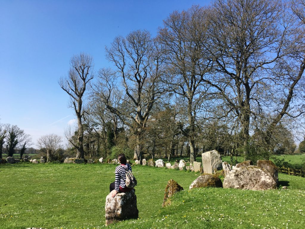 Grange stone circle near Lough Gur, Ireland