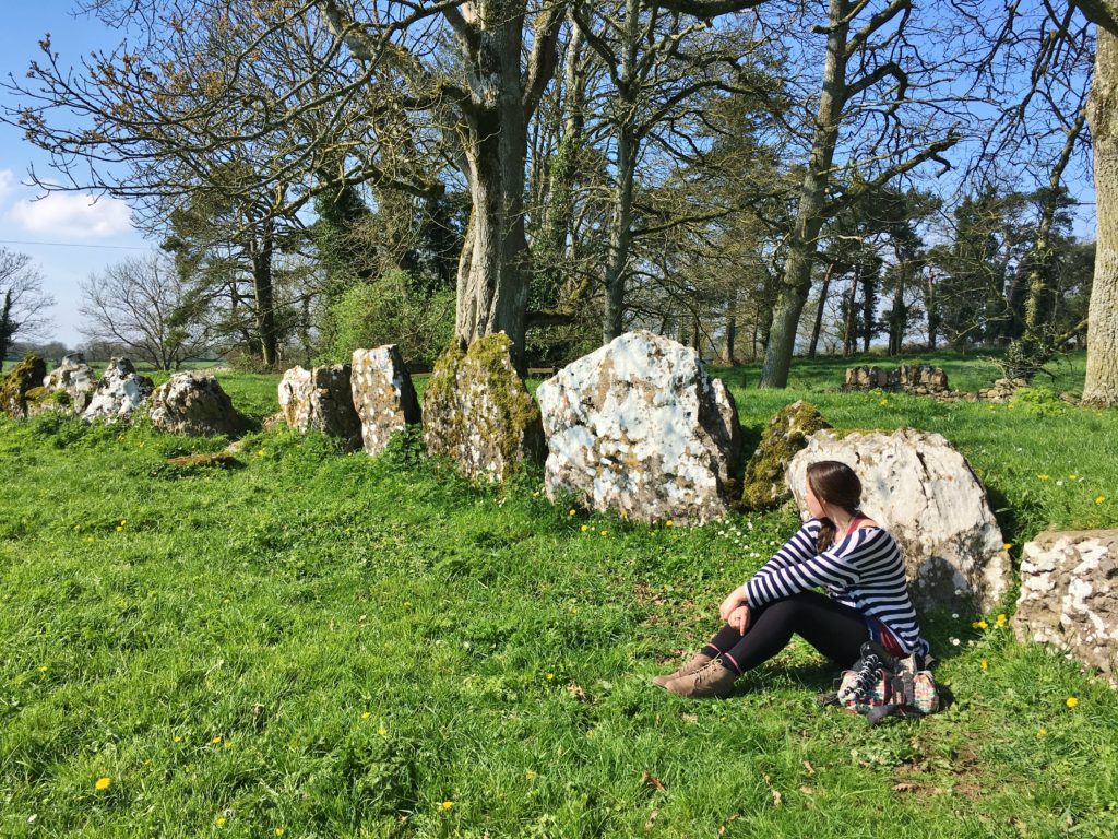 Grange stone circle near Lough Gur, Ireland