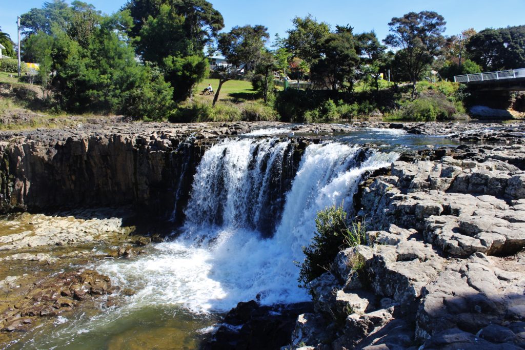 Haruru Falls in the Bay of Islands, New Zealand