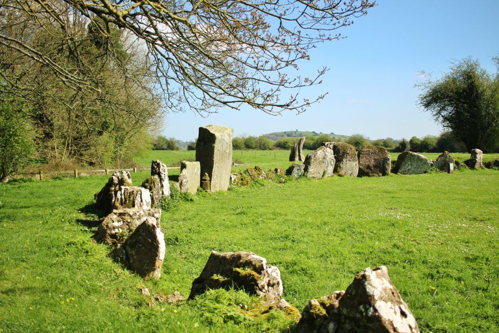 Grange stone circle, near Lough Gur, Ireland