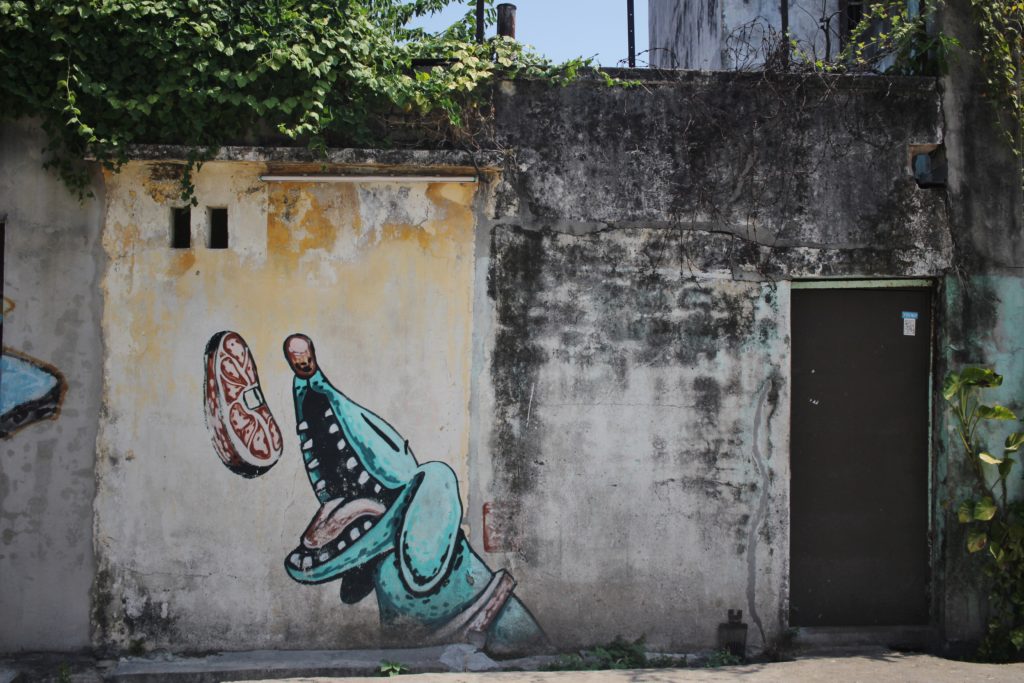 Street art in Penang, Malaysia