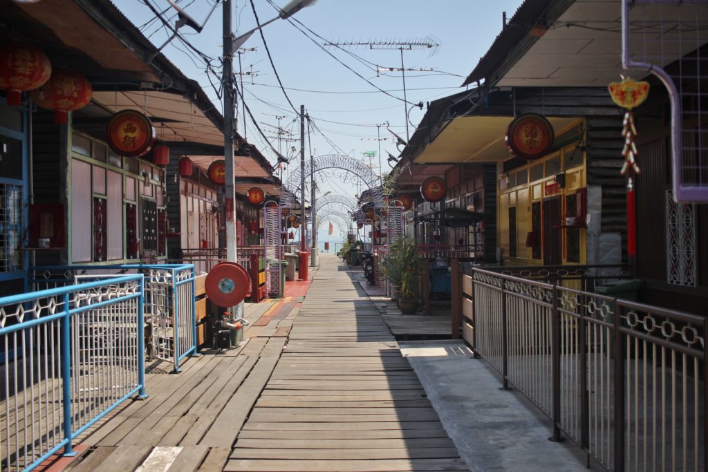 A Clan Jetty in Penang, Malaysia