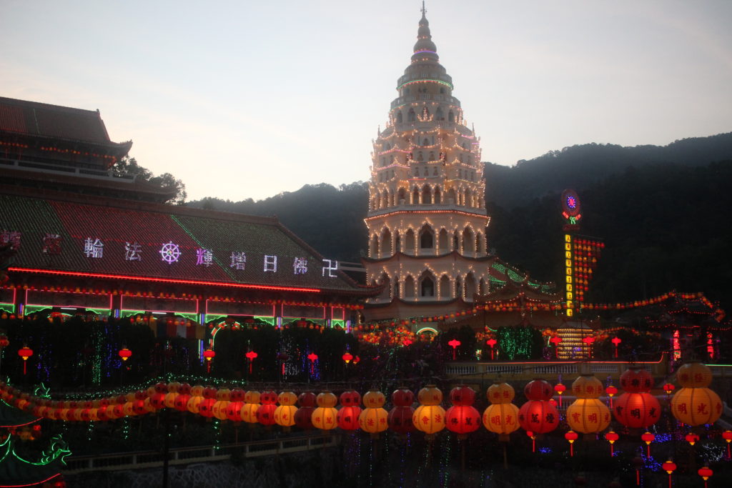 Kek Lok Si temple in Penang, Malaysia