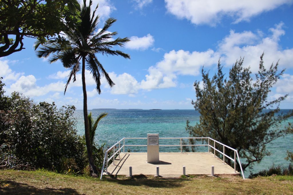 Monument to Cook's landing, Tonga