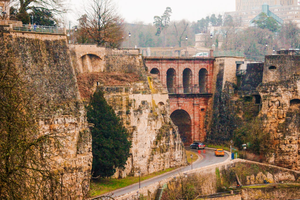A beautiful bridge in Luxembourg