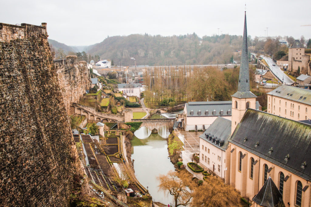 A beautiful view across Luxembourg