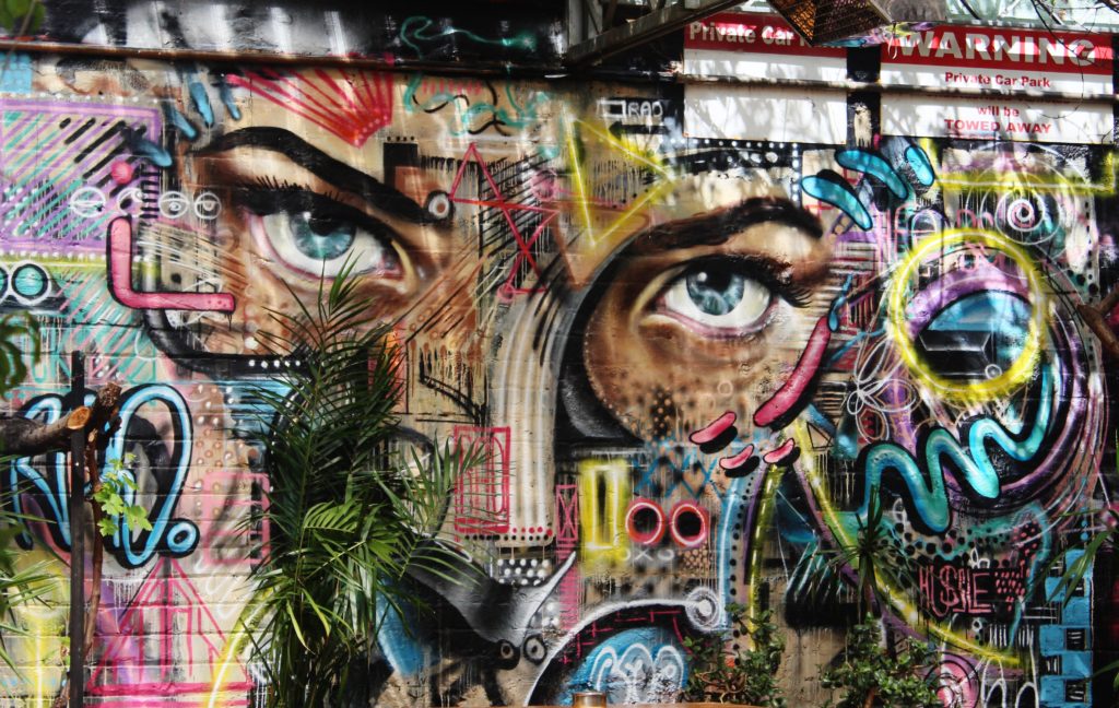 Street art in Melbourne, Australia
