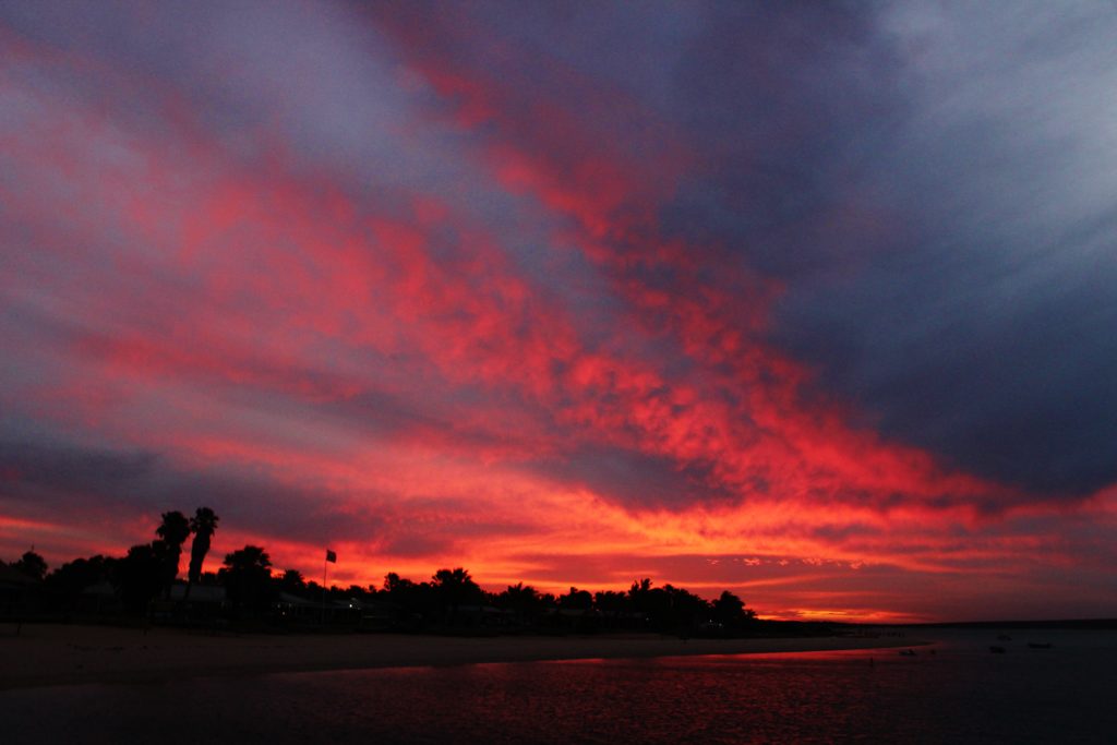 Sunset at Monkey Mia, Australia