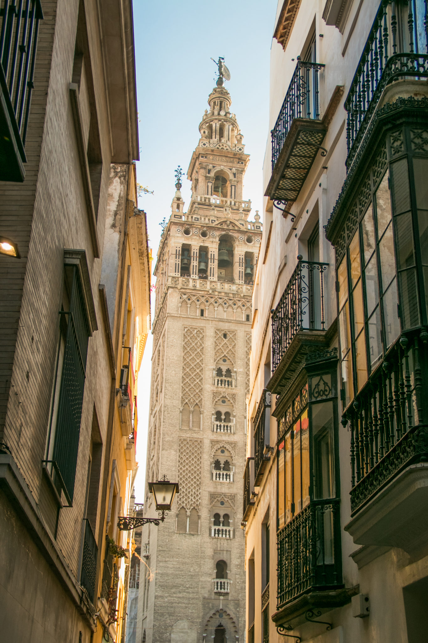 La Giralda in Seville, Spain, one of the most iconic places in the city