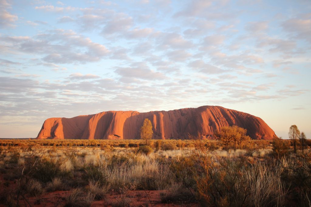 Uluru after sunrise, Australia