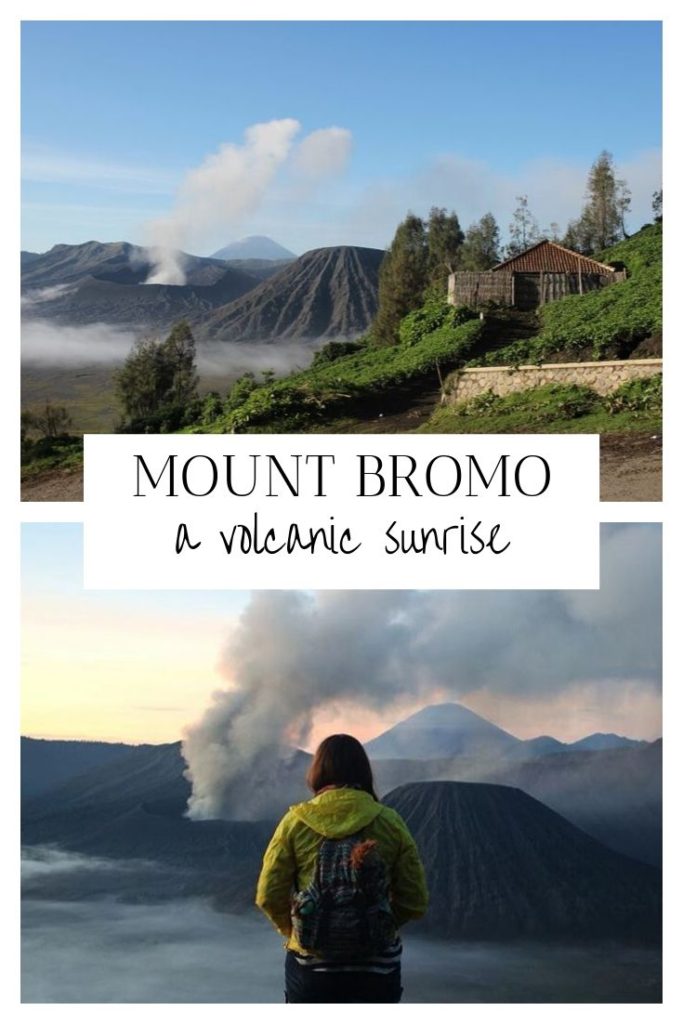 Mount Bromo - a volcanic sunrise in Indonesia