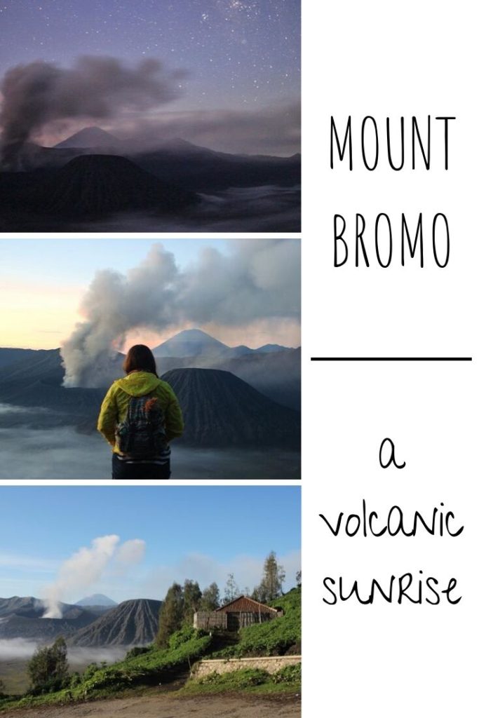 Mount Bromo - a volcanic sunrise in Indonesia