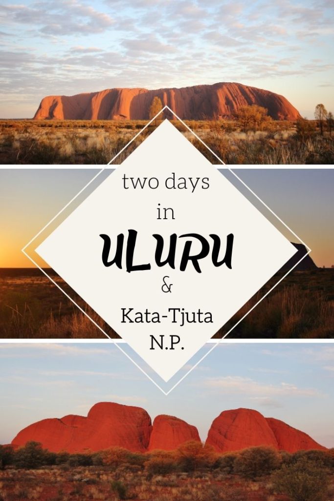 Two days in Uluru-Kata Tjuta National Park, where you can take in the magical scenery and watch the colours of Uluru change colour at sunrise and sunset