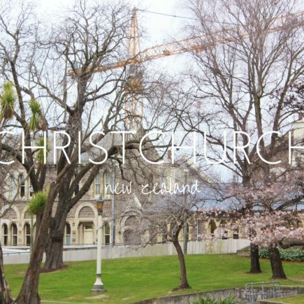 Christchurch is a city of cranes, still in recovery from the 2010 and 2011 earthquakes