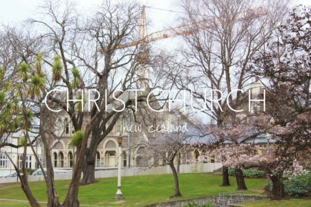 Christchurch is a city of cranes, still in recovery from the 2010 and 2011 earthquakes