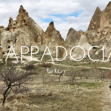 Trekking in the heart of Cappadocia, Turkey