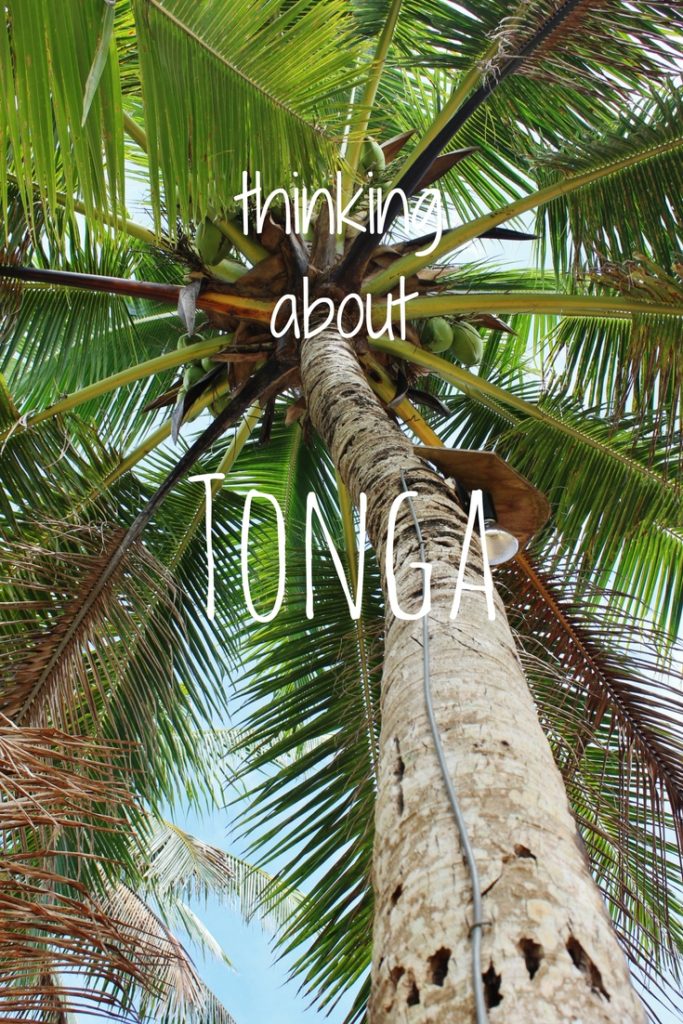 Thinking about Tonga - my first experience of a tropical island