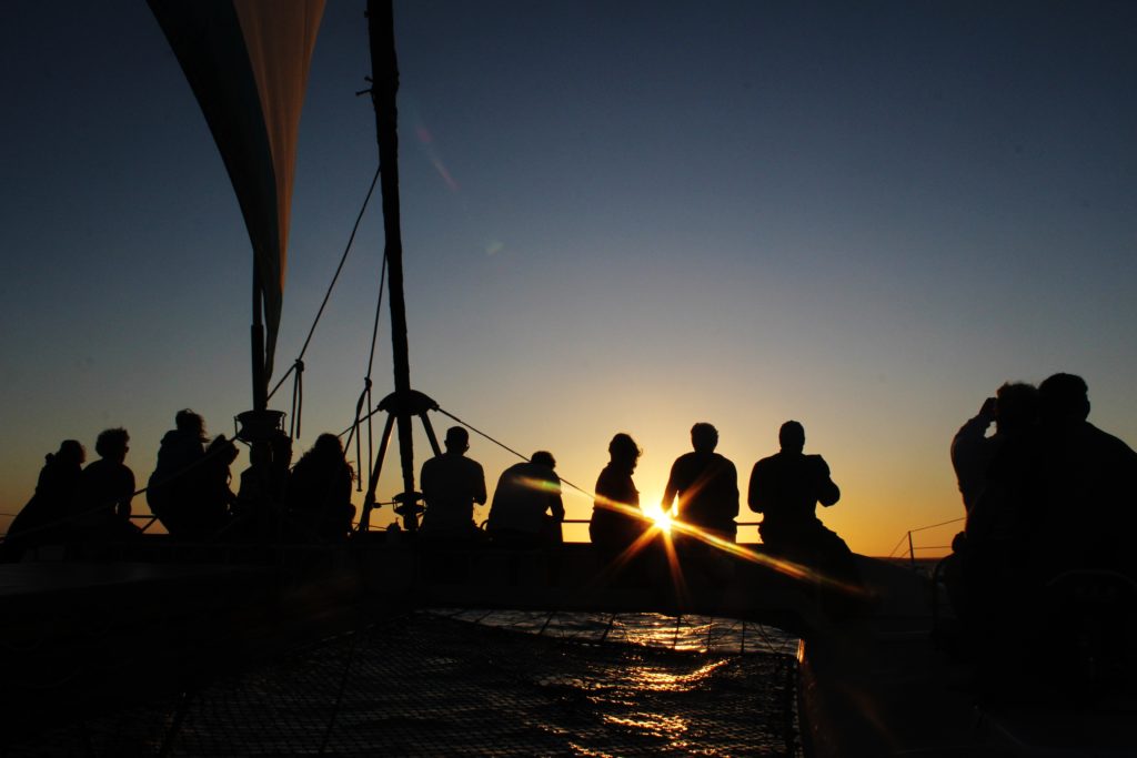 Sunset cruise at Monkey Mia, Australia