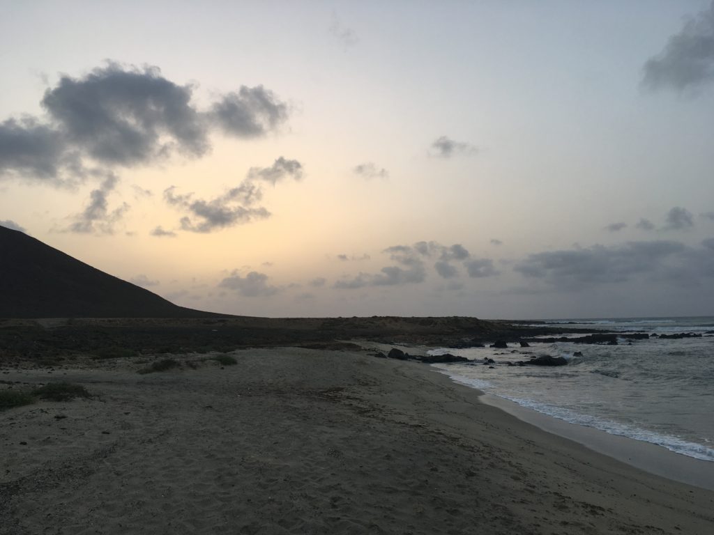 Serra Negra at sunrise, Sal, Cape Verde