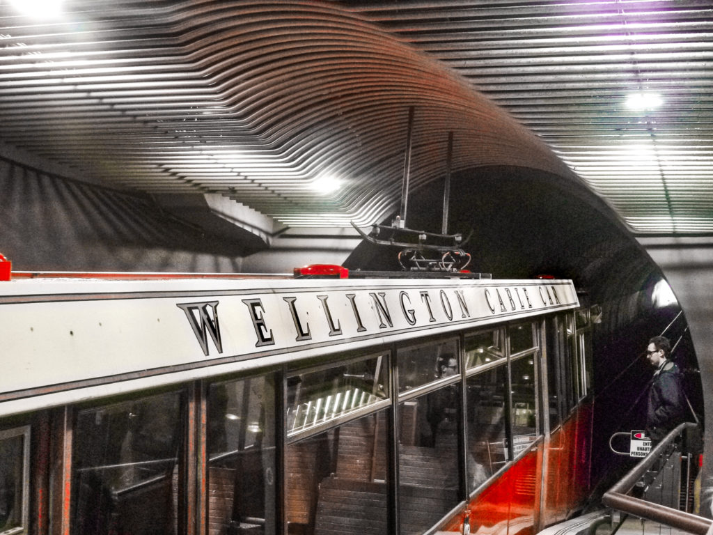 Wellington's cable car, New Zealand