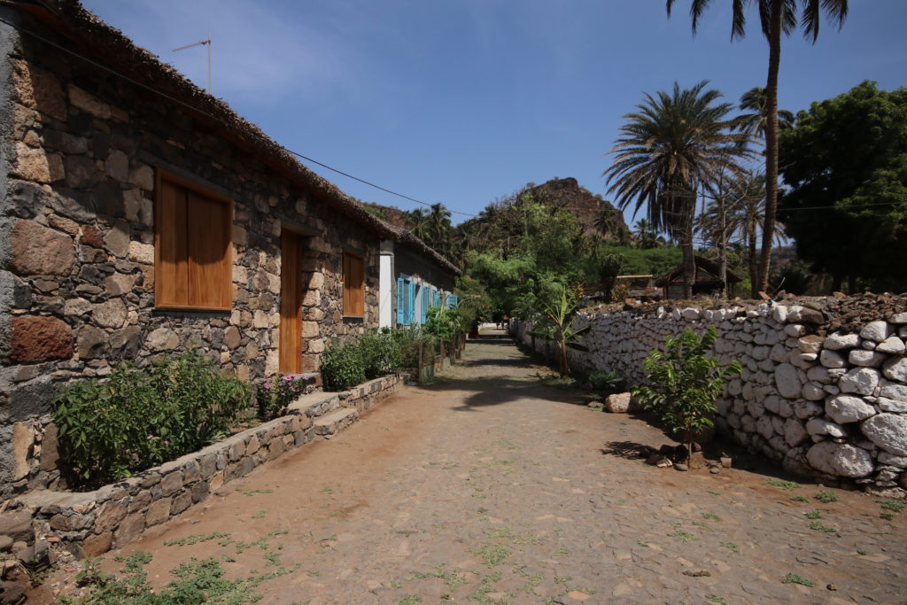 The historic streets of Cidade Velha, Cape Verde