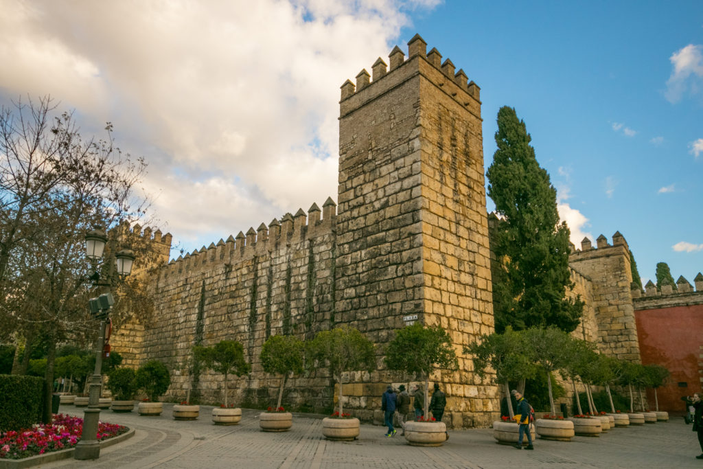 The Royal Alcazar, in Seville, Spain