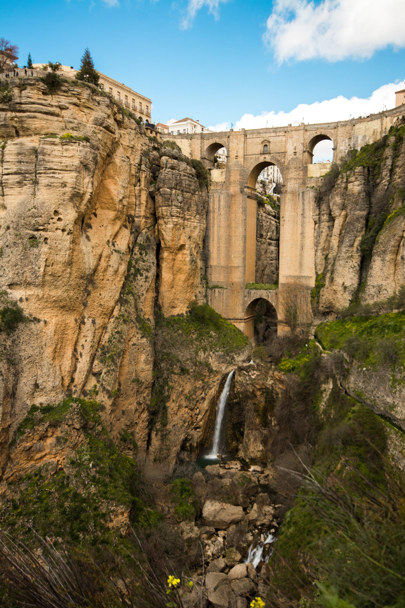 The famous bridge in Ronda, Spain