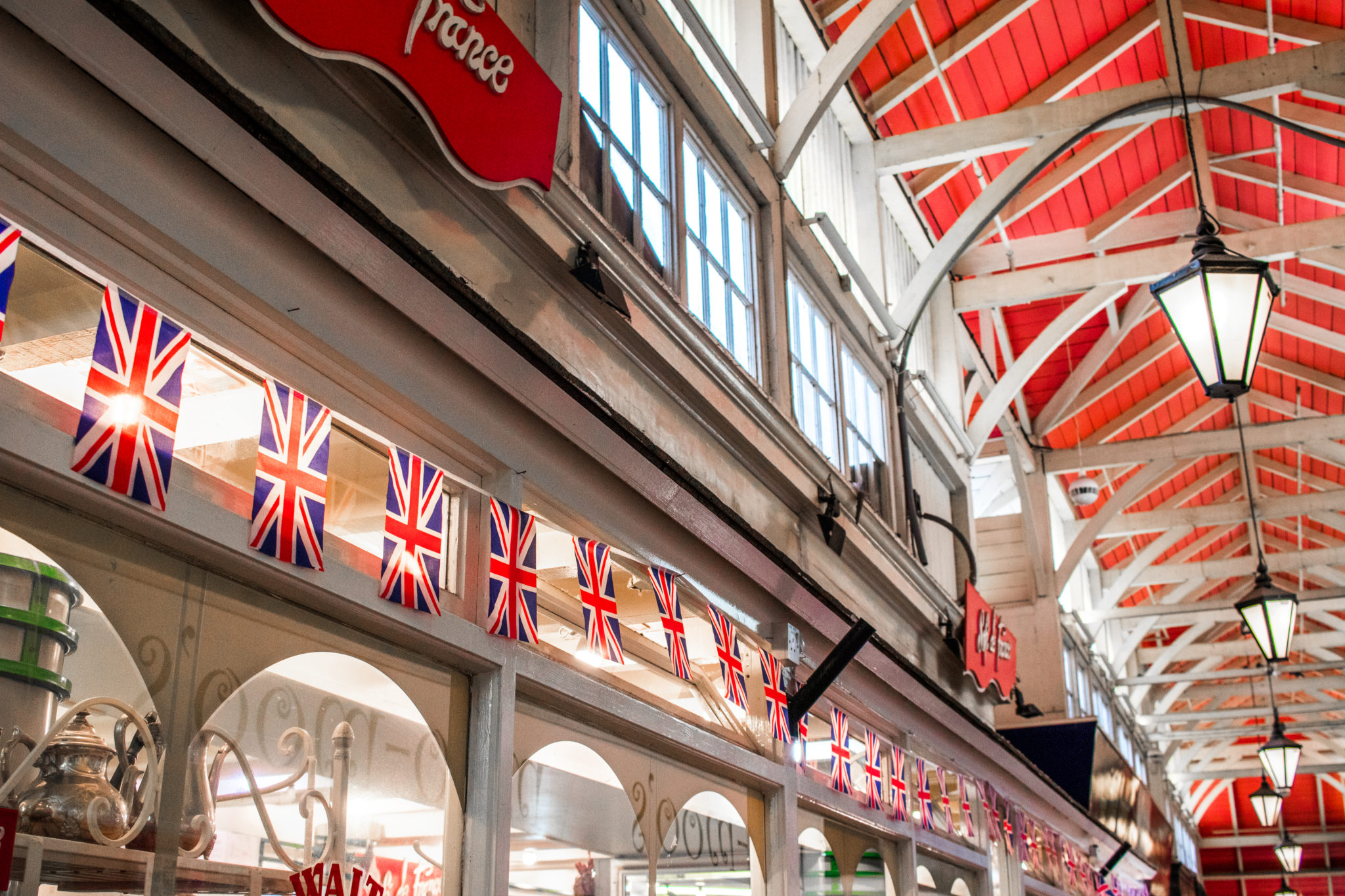 The Covered Market in Oxford, UK