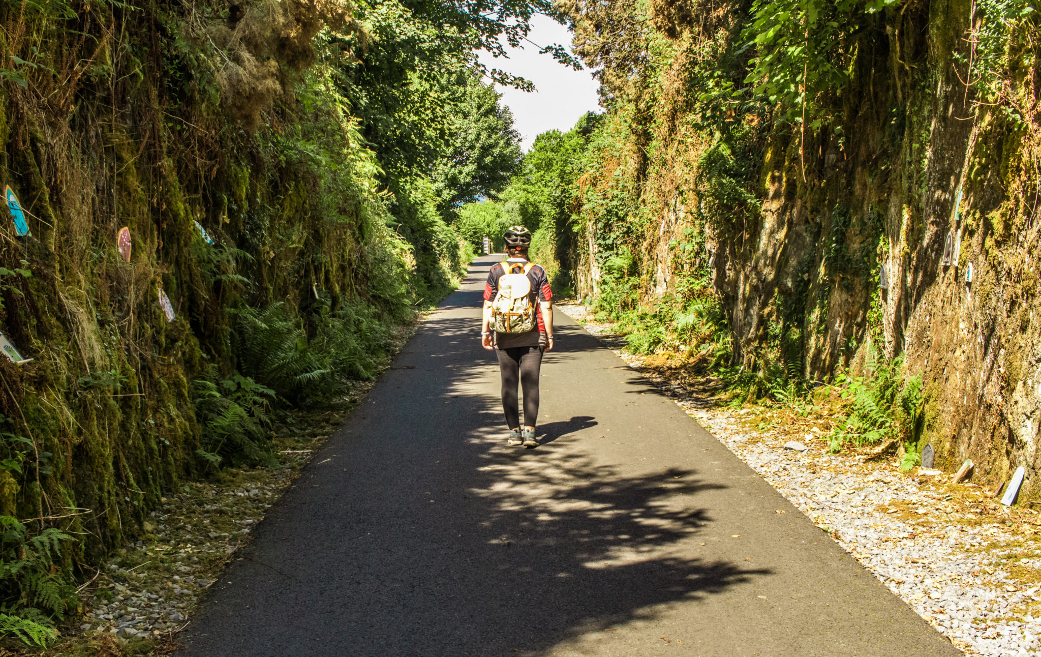 Exploring the Waterford Greenway trail, Ireland