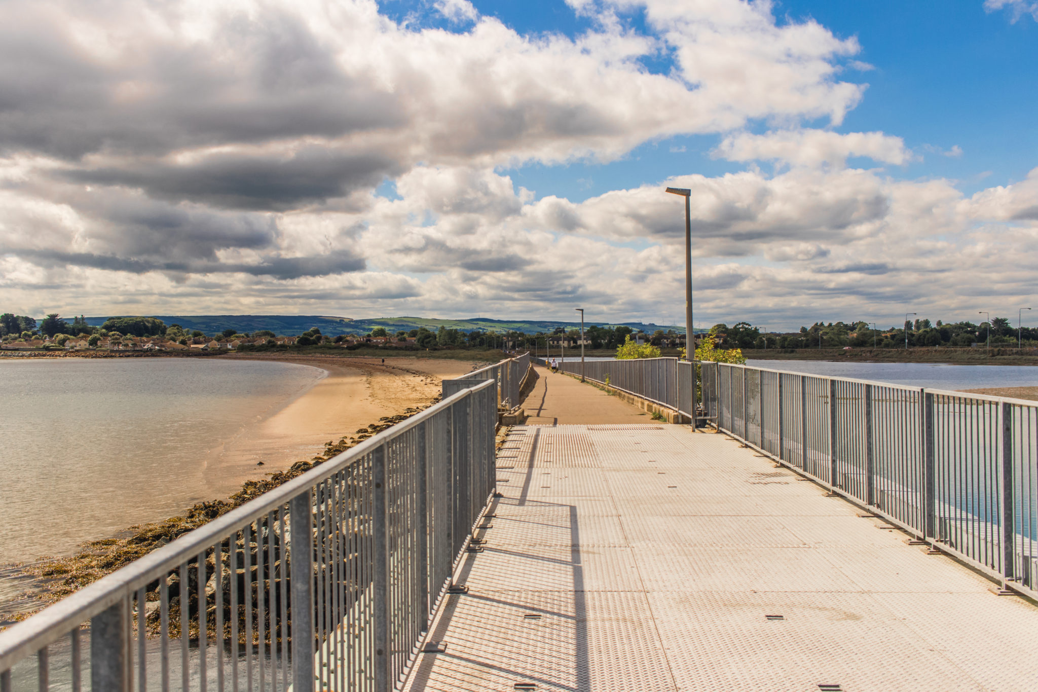 Cycling into Dungarven, Ireland