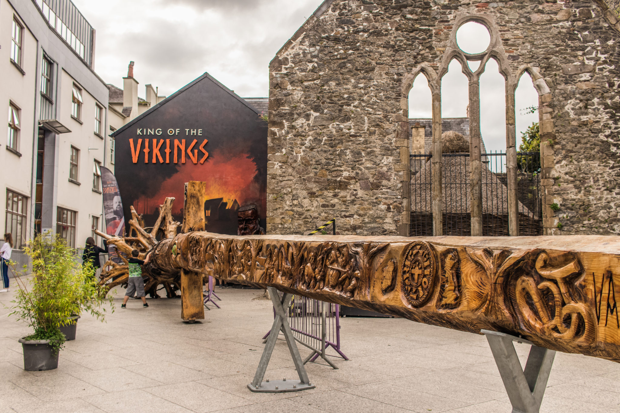 The viking museum in Waterford, Ireland