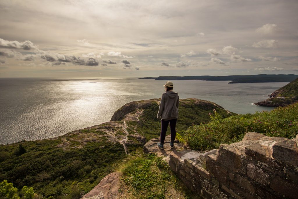 The view from Signal Hill, St. John's, Canada