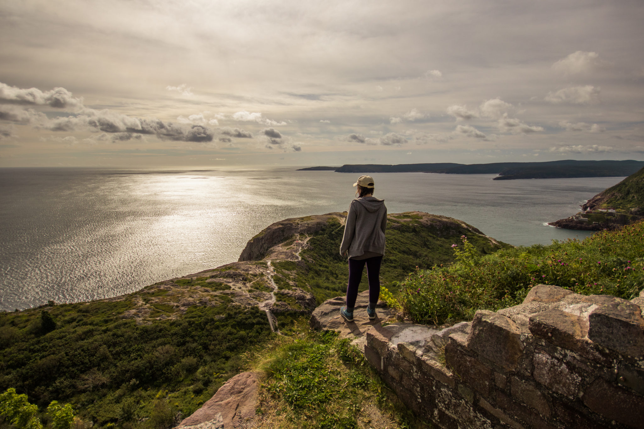 The view from Signal Hill, St. John's, Canada