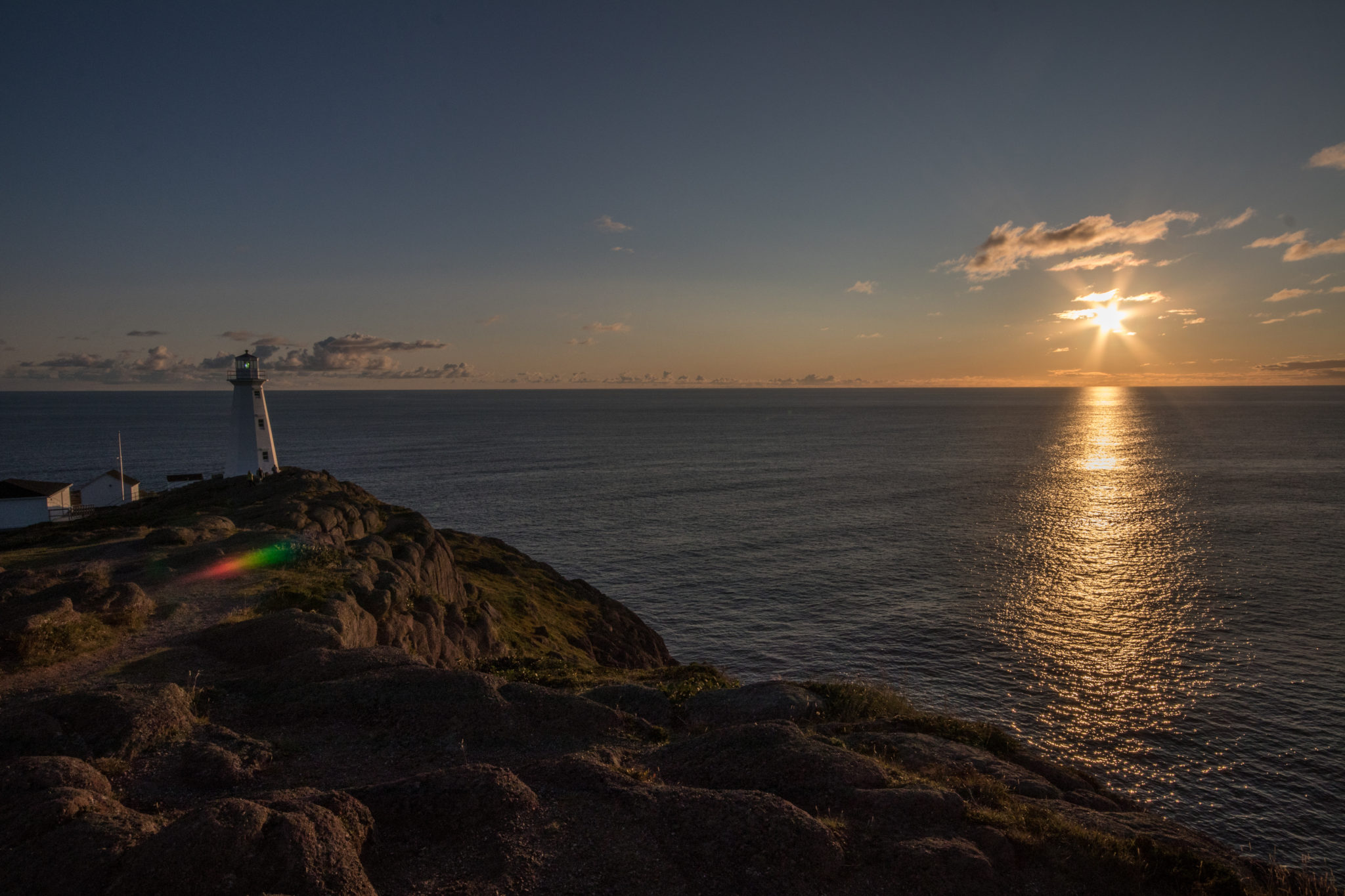 Sunrise at Cape Spear, near St. John's, Canada