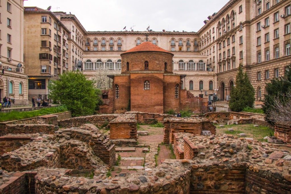 The St. George Church in Sofia, Bulgaria