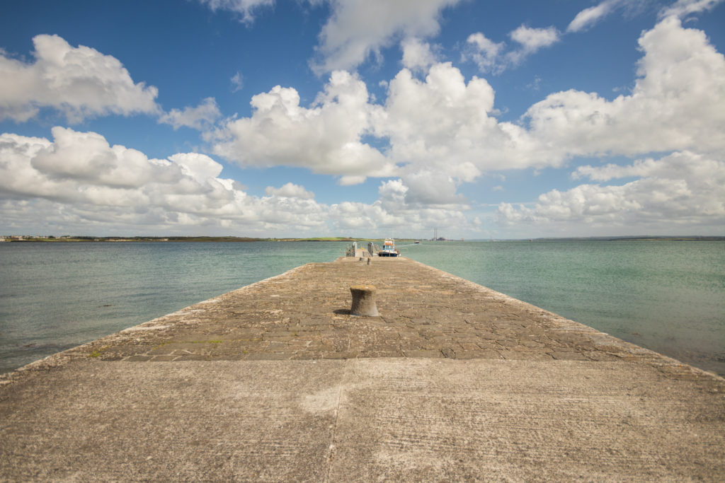 The quay on Scattery Island, Ireland