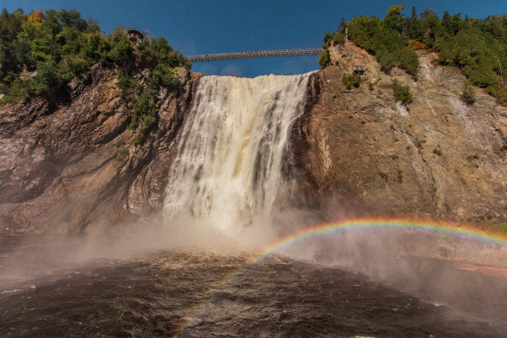 Montmorency Falls, near Québec, Canada
