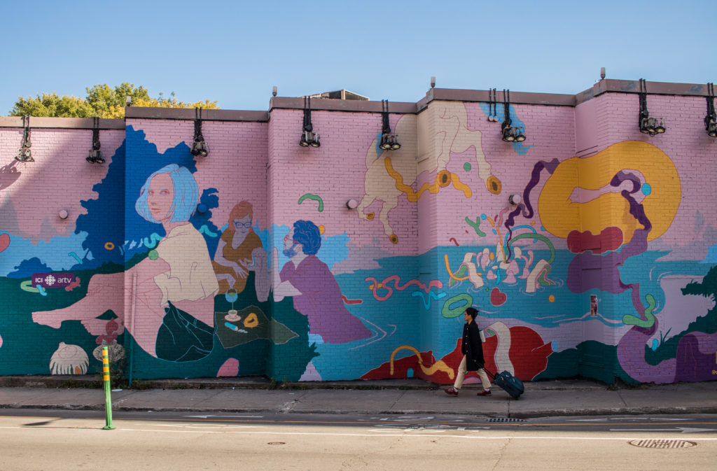 Street art in Montreal, Canada