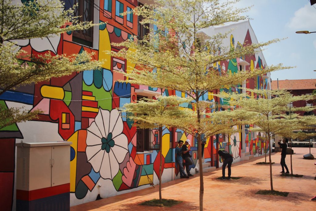 Street Art in Melaka, Malaysia