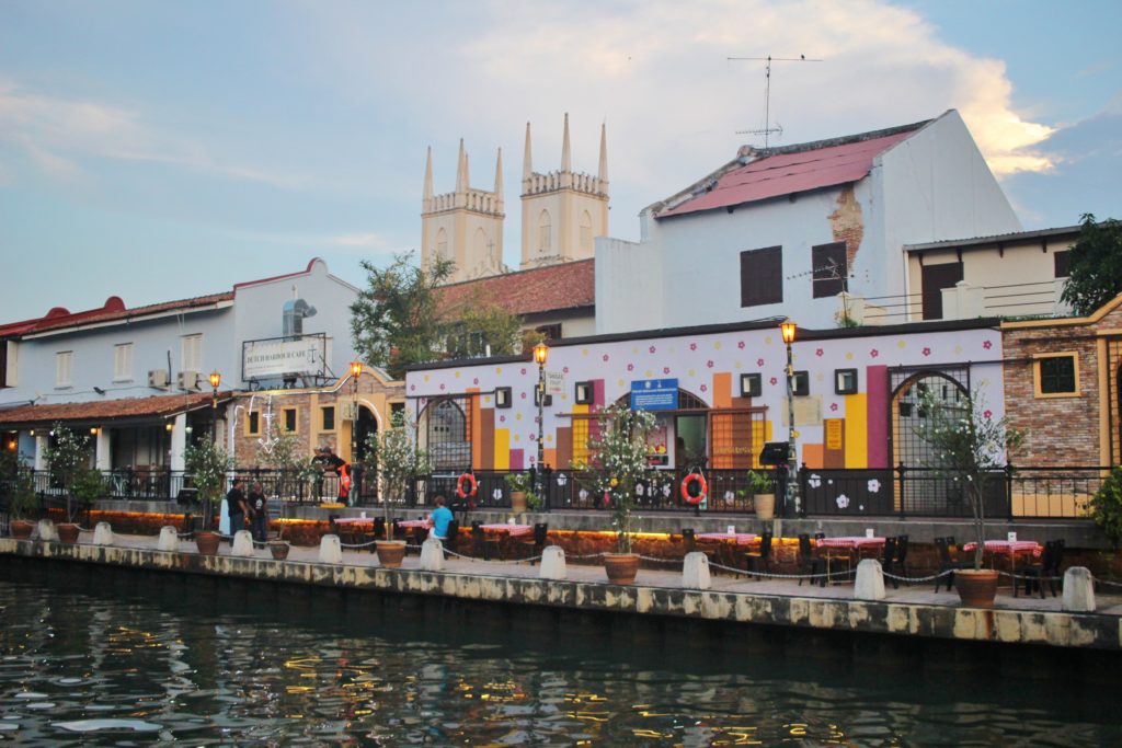 Street Art along the river in Melaka, Malaysia