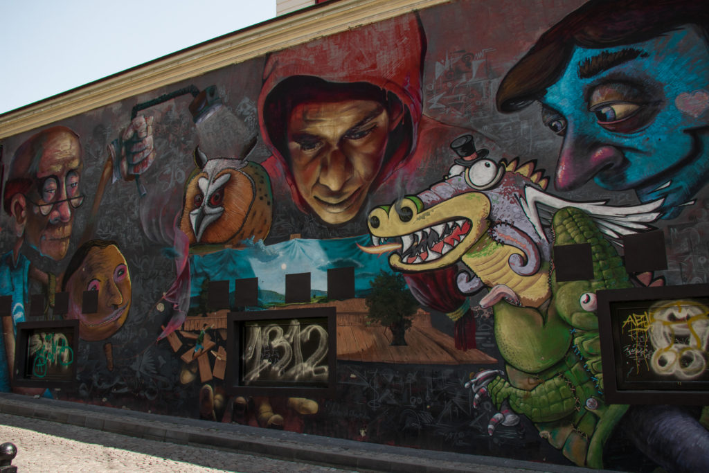 Street art in Plovdiv, Bulgaria