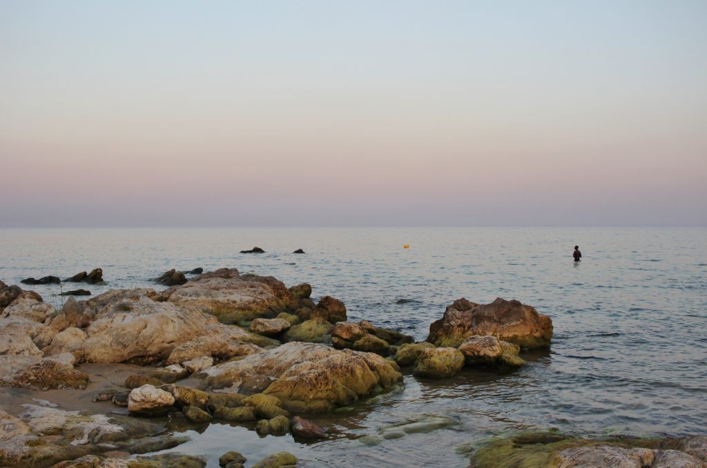 The beautiful location of the Lake of Stars festival in Malawi