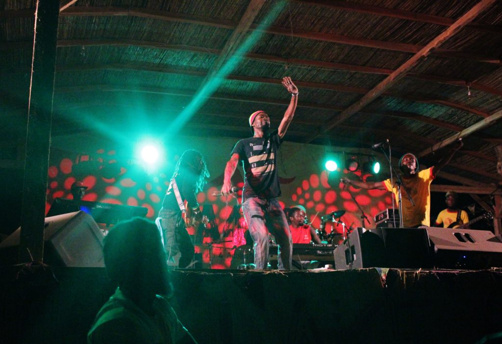 One of the headline acts at the Lake of Stars festival in Malawi