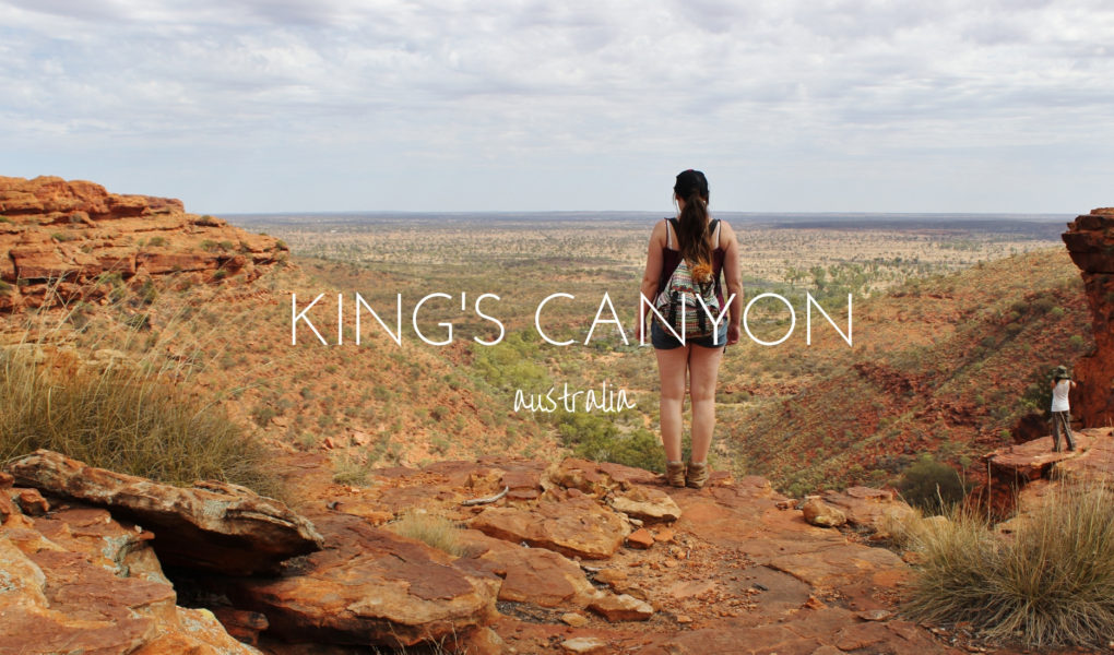 Wandering King's Canyon in the Australian Outback