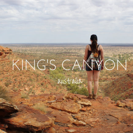 Wandering King's Canyon in the Australian Outback