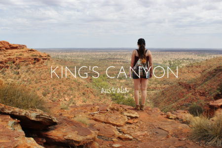 Wandering King's Canyon in the Australian Outback